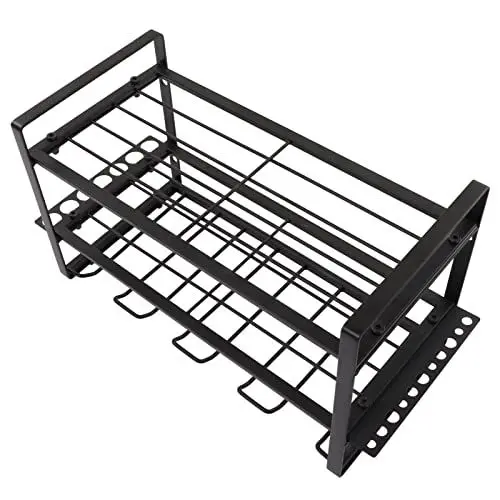 Produktbild: Elektrowerkzeug-Organizer aus Legiertem Stahl, 50 Kg, Tragende Bohrmaschine, Garagenwerkzeug, an der Wand Befestigtes Lagerregal