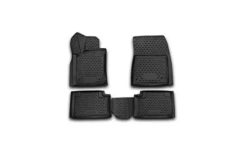 Produktbild: Element 3D Passgenaue Premium Antirutsch Gummimatten Fußmatten Jeep Grand Cherokee IV WK2 2011-2020