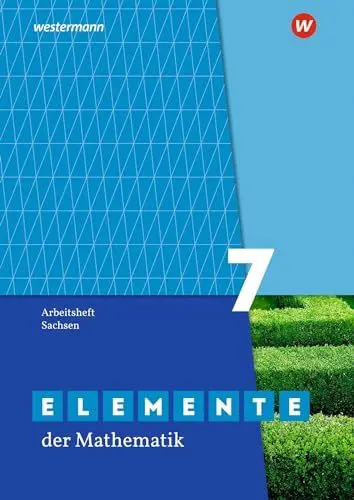 Produktbild: Elemente der Mathematik SI - Ausgabe 2019 für Sachsen: Arbeitsheft mit Lösungen 7: Sekundarstufe 1 - Ausgabe 2019