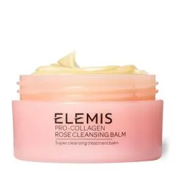 Produktbild: Elemis Pro-Collagen Rose Cleansing Balm, 3-in-1 Deep Cleansing Milk Enriched with English Rose Oleo Extract, Gentle Facial Cleanser with Essential Oils, Suitable for Sensitive Skin, 50 g
