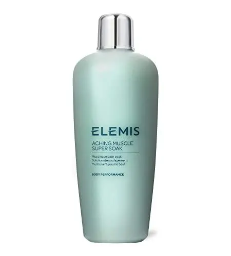 Produktbild: Elemis Muskelkater Super Soak, Musclease Badezusatz, Wärmt, Belebt, Energetisiert, Perfekt für Entspannung und Muskelregeneration, Erholungsgel Nach dem Training, 400ml