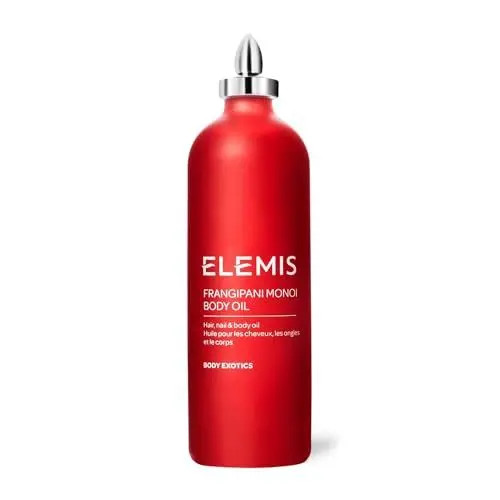 Produktbild: Elemis Frangipani Monoi Körperöl, Körper-, Nagel- und Haaröl, Nährt, Pflegt, Macht Weich, Mehrzweck-Öl für Massage, Tägliche Feuchtigkeitspflege, Ultra-hydratisierendes Öl, SPA Essential - 100ml