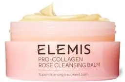 Produktbild: Elemis Pro-Collagen Rose Cleansing Balm, 3in1 Melting Facial Cleanser, Deep Face Wash, Infused with Essential Oils, Daily Moisturising Makeup Remover, 100 ml
