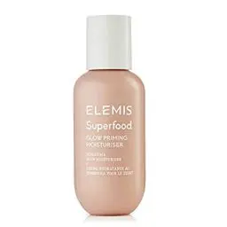 Produktbild: Elemis Superfood Glow Priming Moisturiser, leichte Gesichtscreme für glatte und strahlende Haut, präbiotische Feuchtigkeitscreme, tägliche Feuchtigkeitspflege für einen taufrischen Teint, 60 ml