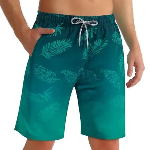Produktbild: ELETOP Badehose Herren Schnelltrocknend Badeshorts für Männer Boardshorts Surfen Strandhose Schwimmhose mit Meshfutter Verstellbarem Tunnelzug