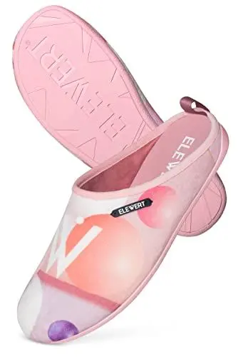 Produktbild: ELEWERT® Hausschuhe für Herren und Damen I SOFTIE Pantoffeln I Slipper für Sommer und Winter I Extra Komfortabel I Atmungsaktiv I Rutschfeste Gummisohle I Mehrfarbig 3D-ASTRO, EU 40