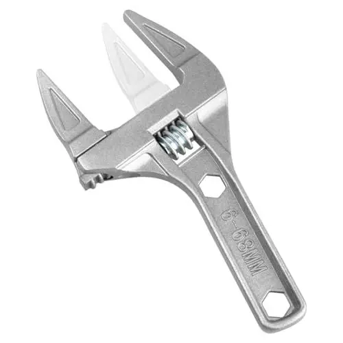 Produktbild: Elezenioc Schraubenschlüssel 6–68mm Verstellbar Rollgabelschlüssel Einmaulschlüssel Rohrzange aus Aluminiumlegierung 20CM Länge