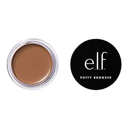 Produktbild: e.l.f. Putty Bronzer, cremige & hochpigmentierte Formel, sorgt für einen langanhaltenden Bronzeschimmer, mit Arganöl & Vitamin E, Honey Drip, 0,35 Oz (10g)