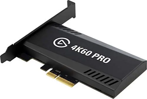 Produktbild: Elgato 4K60 Pro MK.2, interne Aufnahmekarte, streamen und aufzeichnen in 4K60 HDR10 mit Ultra-Low-Latency auf PS5, PS4/Pro, Xbox Series X/S, Xbox One X, in OBS, Twitch, YouTube, für PC