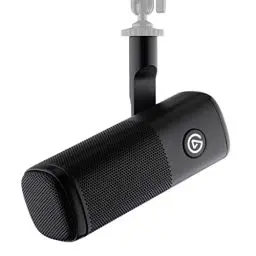 Produktbild: Elgato Wave DX – Dynamisches XLR-Mikro, nierenförmige Richtcharakteristik, unterdrückt Hintergrundgeräusche, Podcasting, Streaming, Broadcasting, kein Booster nötig, für jede Schnittstelle, für Mac/PC
