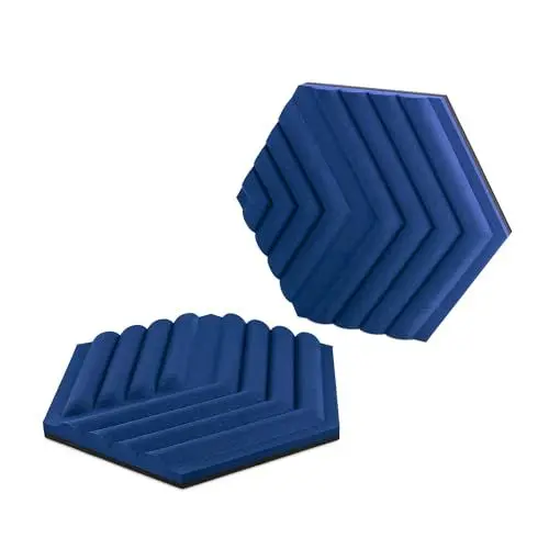 Produktbild: Elgato Wave Panels Starter Set (Blau) - Schalldämmende Module, Dual-Density-Schaumstoff, einzigartige EasyClick-Rahmen, modularer Aufbau, einfaches Anbringen und Entfernen