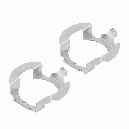 Produktbild: ElgnAura H7 LED-Scheinwerferpumpen-Adapterhalterung, 1 Paar H7-LED-Adapterclips für Benz Clase B ML-Klasse, Chery, Riich G5, SAAB D5 X55 X25 X65