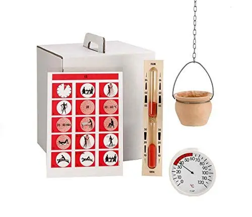 Produktbild: eliga Infrarotkabinen-Zubehör-Set 4-teilig