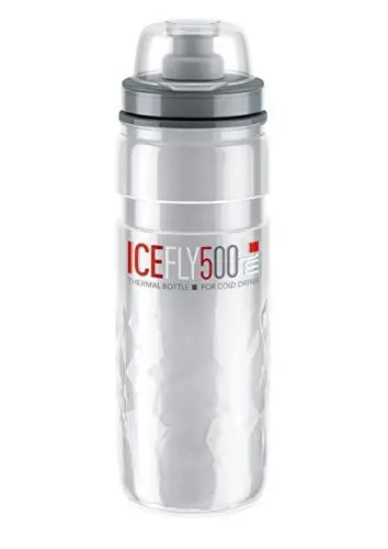 Produktbild: Elite ECS ELITEGROUP Unisex – Erwachsene Icefly Trinkflasche, klar, 500ml