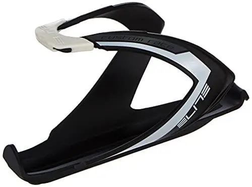 Produktbild: Elite Flaschenhalter Custom Race schwarz/weiß matt