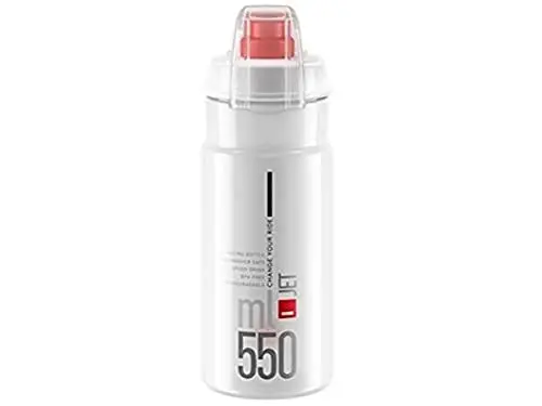 Produktbild: Elite S.R.L. Jet Plus Trinkflasche Klar/Rot Einheitsgröße
