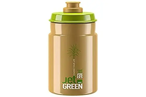 Produktbild: Elite S.R.L. Unisex – Erwachsene Jet Green Trinkflasche, Grün/Braun, Einheitsgröße
