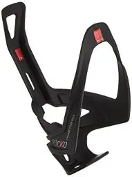 Produktbild: Elite Unisex – Erwachsene Rocko Trinkflaschenhalter, schwarz matt/rot, One Size