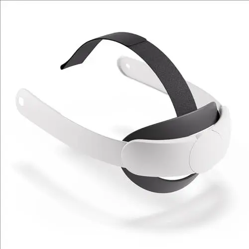 Produktbild: Elite-Riemen für Meta Quest – mit Meta Quest 3/3S kompatibel – Premium-Komfort und erstklassige Gewichtsverteilung – anpassbare, ergonomische Passform – reduziert den Druck für längeren Tragekomfort