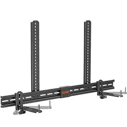 Produktbild: ELIVED Soundbar Halterung Universal für Soundbar mit oder ohne Montagelöcher unter 6.8kg, Soundbar Halterung am TV oder Wand, für die Montage über/unter TV, Anti-Rutsch Sockelhalter, EV5011