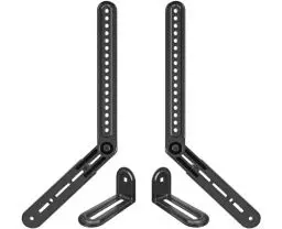 Produktbild: ELIVED Soundbar Halterung für die meisten Soundbars bis zu 6.8 kg, Soundbar-TV-Halterung, werkzeuglos verstellbar, abnehmbare Verlängerungsarme und L-Halterungen, EV5010