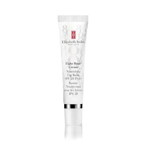 Produktbild: Elizabeth Arden Eight Hour Cream – Nourishing Lip Balm, 14,8 ml, Lippenbalsam für samtweiche Lippen, nährende Creme mit LSF 20, Lipbalm für intensive Pflege