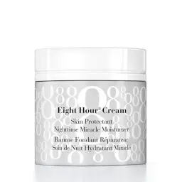 Produktbild: Elizabeth Arden Eight Hour Cream – Skin Protectant Nighttime Miracle Moisturizer, 50 ml, pflegende Nachtcreme mit beruhigendem Lavendel-Duft, intensive Feuchtigkeitspflege
