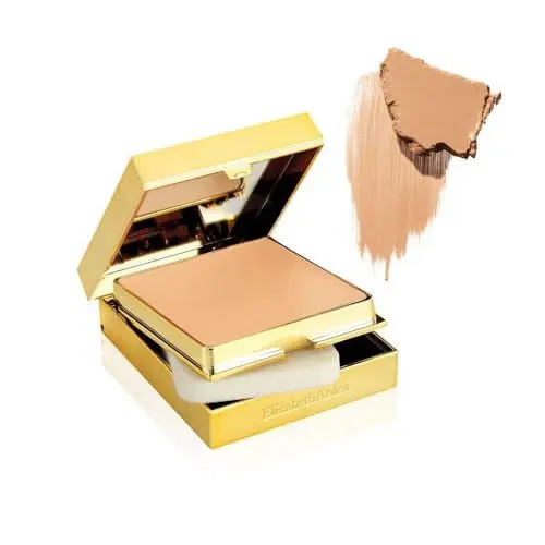 Produktbild: Elizabeth Arden - Flawless Finish, Creme Make-up Kompakt, mittlere bis hohe Deckkraft, mit mikronisiertem Diamantpuder, satiniertes Finish, inkl. Spiegel und Schwamm, honigfarben - 23 g