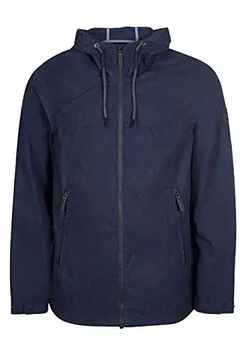 Produktbild: ELKLINE Herren Wachsjacke Open Country | robuste Outdoorjacke wasserabweisend mit Kapuze | Regenjacke 1017022, Farbe:blueshadow, Größe:XXL