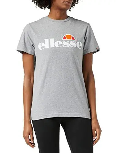 Produktbild: ellesse Damen Albany T-Shirt, Grau (ath grey), Gr. 44 (16 UK)