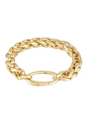 Produktbild: Elli Armband Damen Glieder Basic Ringverschluß Goldfarben