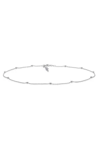 Produktbild: Elli Halskette Damen Choker Basic Kugeln in 925 Sterling Silber