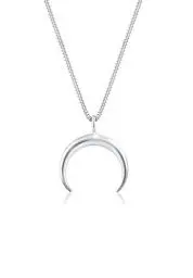 Produktbild: Elli Halskette Damen Sichel Halbmond Astro Blogger in 925 Sterling Silber