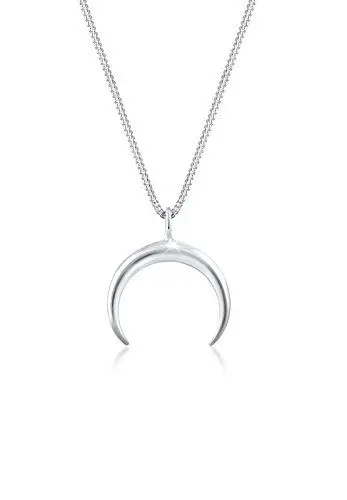 Produktbild: Elli Halskette Damen Sichel Halbmond Astro Blogger in 925 Sterling Silber