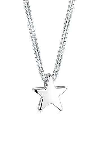 Produktbild: Elli Halskette Damen Stern Anhänger Filigran Astro in 925 Sterling Silber