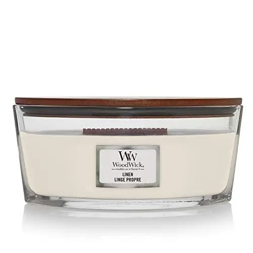 Produktbild: WoodWick Kerze, Linen, Large, Ellipse