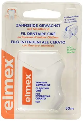 Produktbild: Elmex Zahnseide gewachst, 2,7 m, 2er Pack (2 x 1 Stück)