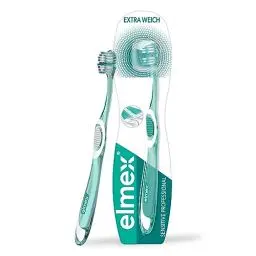 Produktbild: elmex Zahnbürste sensitive Professional, weich, 1 Stück - Handzahnbürste für schmerzempfindliche Zähne und Zahnfleisch