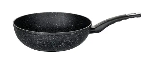 Produktbild: ELO Granit Evolution Wok Pfanne Wokpfanne, Aluminium, schwarz 28 cm