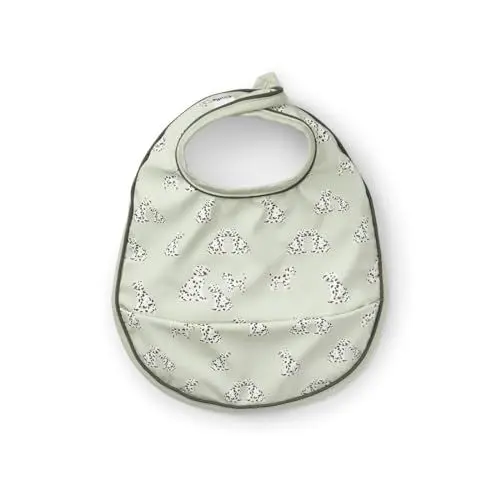 Produktbild: Elodie Details Baby Lätzchen mit Auffangschale - Abwaschbar - Skandinavisches Design - Wasserdicht - Darling Dalmatians
