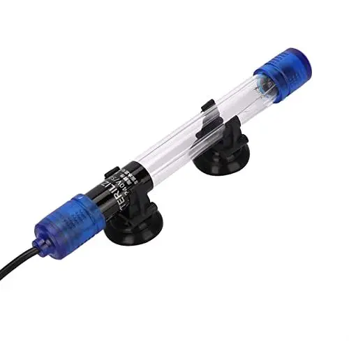 Produktbild: Elprico Aquarium UV-Sterilisatorlicht, Wasserdichtes UV-Sterilisatorlicht für Aquarienwasser, Saubere Lampe, Bakterien-Tötung für Aquarium(UV-13-13W)