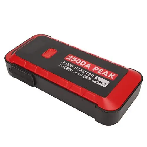 Produktbild: Elprico Autobatterie Starthilfe, 25800mAh LCD Display Tragbare Starthilfe für 12V Fahrzeug Camping