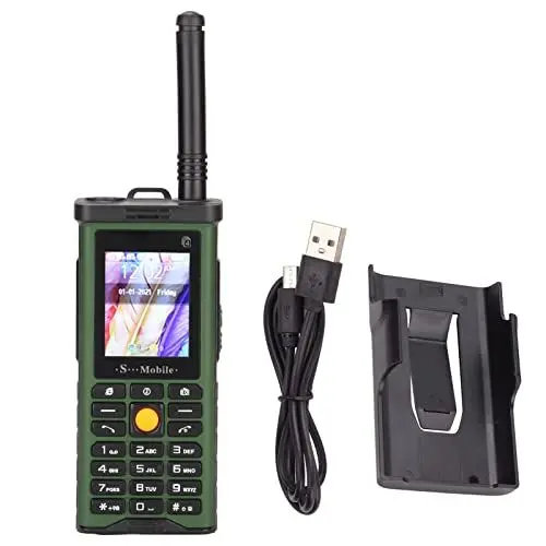 Produktbild: Elprico Big Button Handy, 2G Retro Smartphone Unlocked Handy Senior Handy 2400mAh Kapazität Akku für Senioren(Grün)