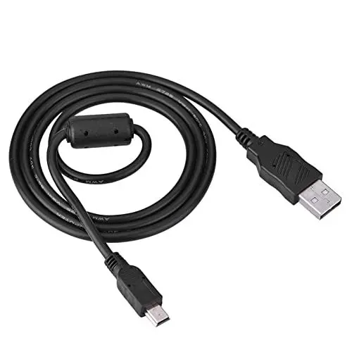 Produktbild: Elprico USB-Kabel, USB-Datenkabel USB 2.0 auf B 5-Pin für Kamera IXUS 990 is 980 is 970 is 870 is 200