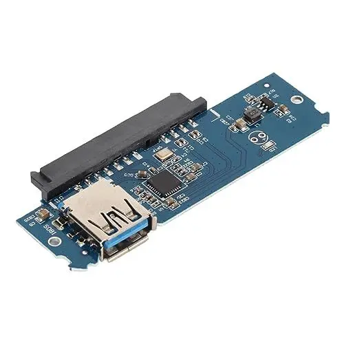 Produktbild: Elprico USB 3.0-zu-Festplattenadapterkabel, 6 Gbit/s Plug-and-Play-LED-Anzeige, zu-USB-Adapterkabel für 2,5-Zoll-SSD-Festplatte