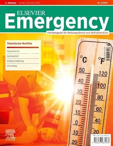 Produktbild: Elsevier Emergency. Thermische Notfälle. 3/2022: Fachmagazin für Rettungsdienst und Notfallmedizin
