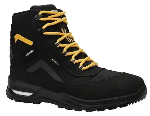 Produktbild: ELTEN Sicherheitsschuhe Timothy GTX Black Mid ESD O2, wasserdichter Freizeitschuh für Damen und Herren, leicht, sportlich Uni36