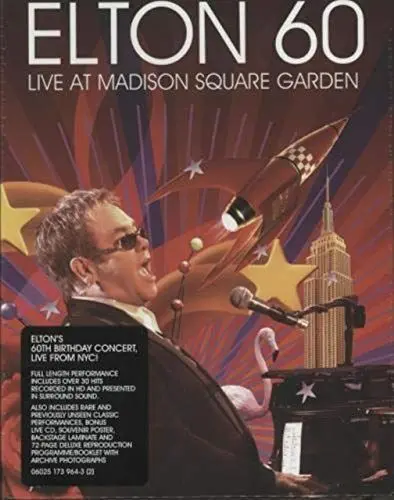 Produktbild: Elton John: Elton 60 - Live at Madison Square Garden (inkl. Audio-CD) (Collector's Edition)