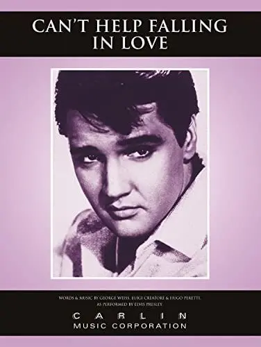 Produktbild: ELVIS PRESLEY: CAN'T HELP FALLING IN LOVE PIANO, VOIX, GUITARE