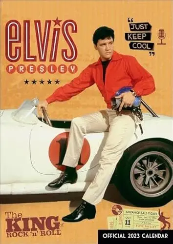 Produktbild: Elvis Posterkalender 2023